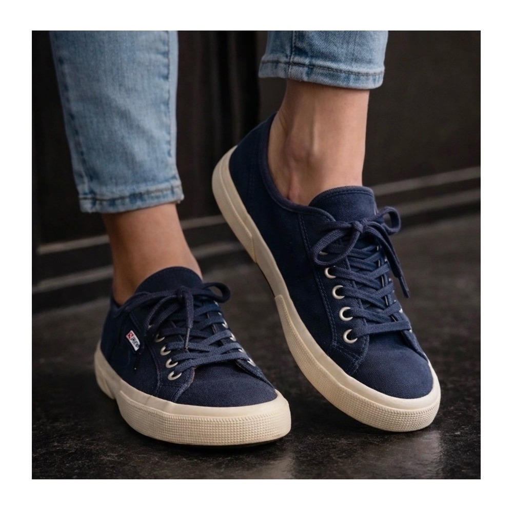 Superga Women's Blue Cotu Classic Sneakers